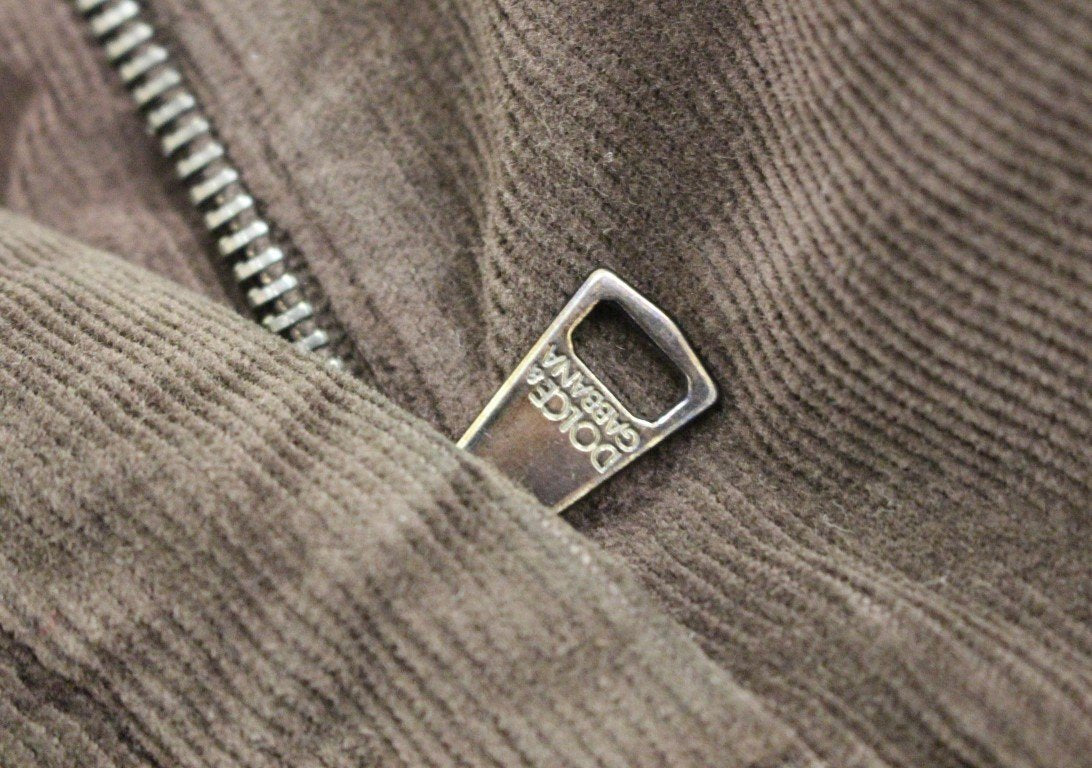 Brown Cotton Cropped Corduroys Jeans Pants