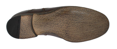 Brown Leather Dress Formal Shoes