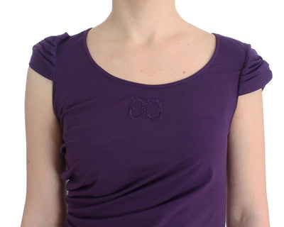 Purple cotton top