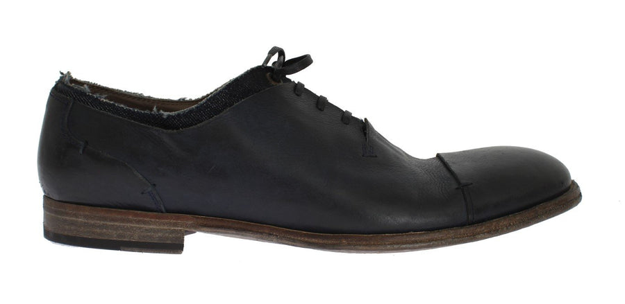 Blue Leather Dress Formal Shoes