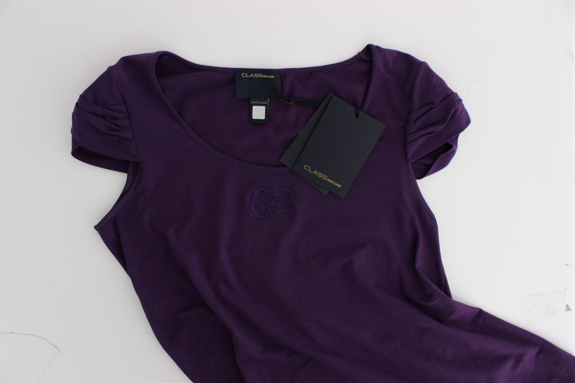 Purple cotton top