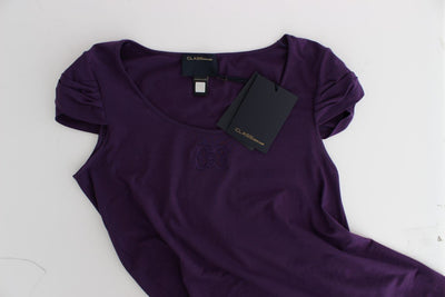 Purple cotton top