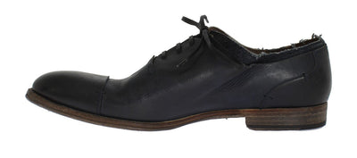 Blue Leather Dress Formal Shoes