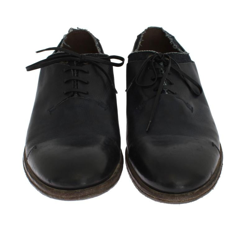 Blue Leather Dress Formal Shoes