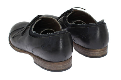Blue Leather Dress Formal Shoes