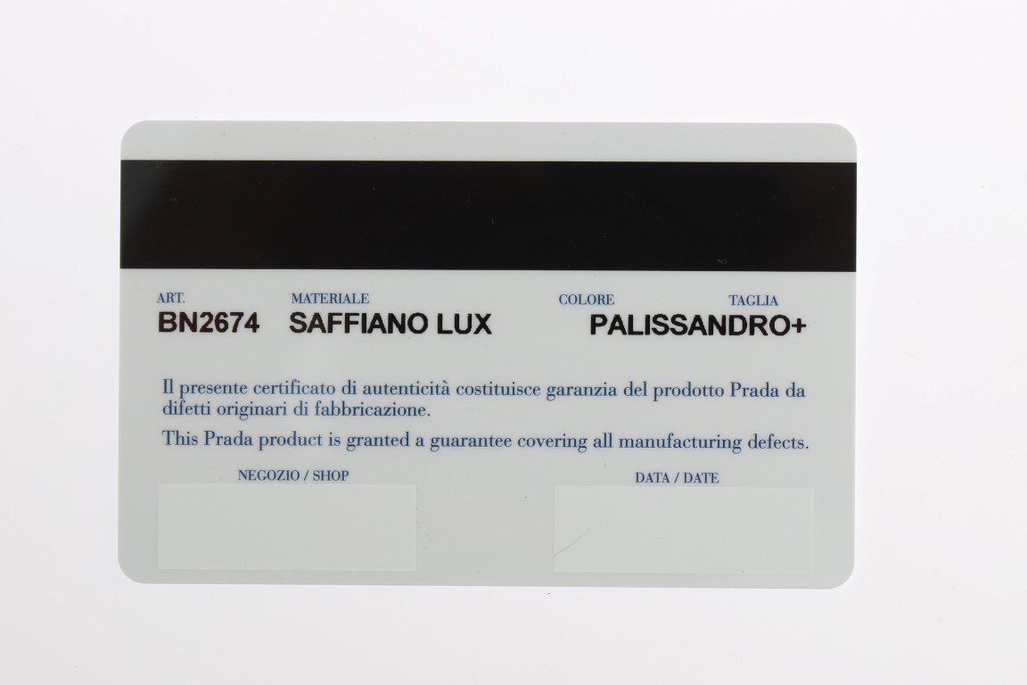 PRADA Saffiano Lux Bag BN2674 NZV F0QER00