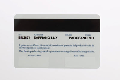 PRADA Saffiano Lux Bag BN2674 NZV F0QER00