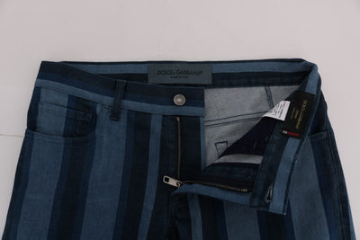 Blue Striped 14 STRETCH Slim Fit Jeans
