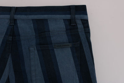 Blue Striped 14 STRETCH Slim Fit Jeans