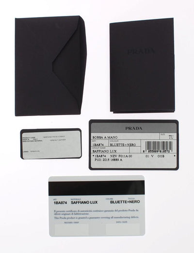 PRADA Saffiano Lux Bag 1BA874 NZV F011A