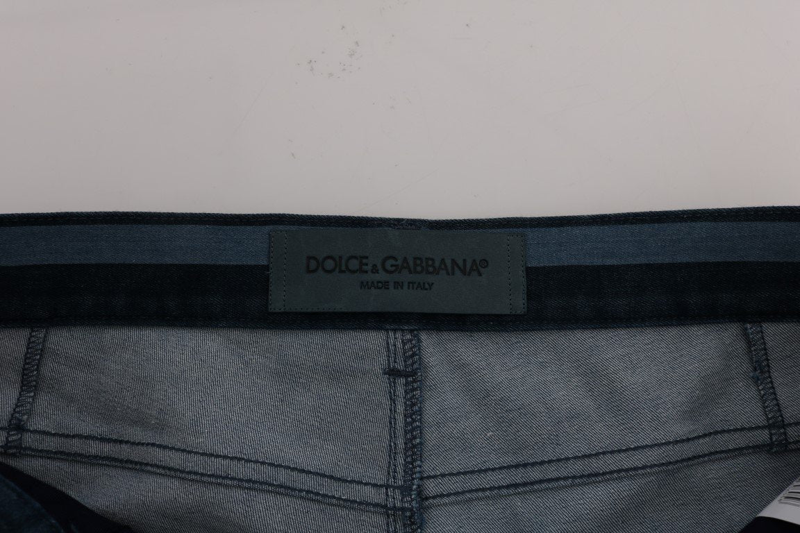 Blue Striped 14 STRETCH Slim Fit Jeans
