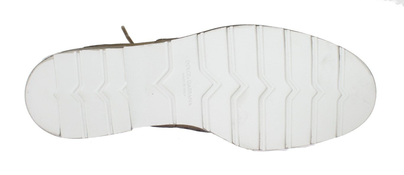 Yellow Leather Formal Shoes