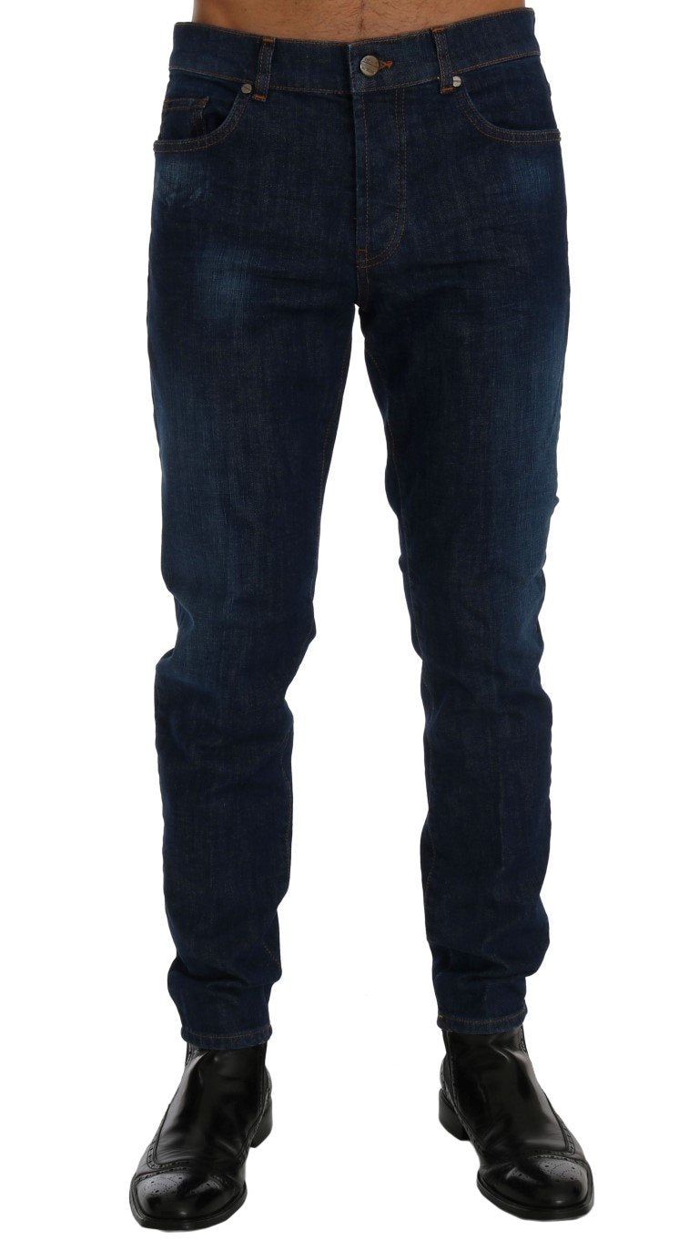Blue Wash Aberdeen Slim Fit Jeans