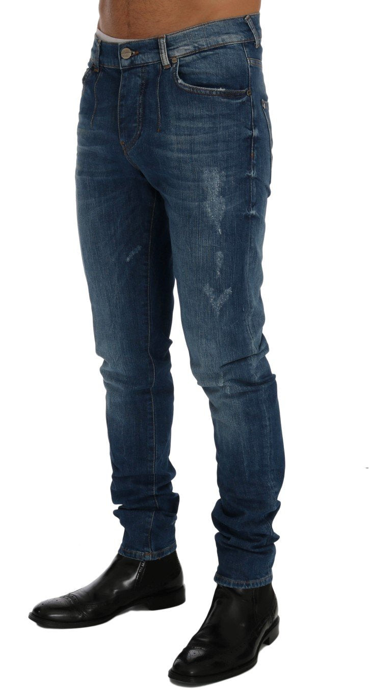 Blue Wash Perth Slim Fit Jeans