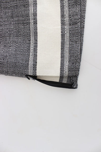Gray Elegant Cotton Top Blouse