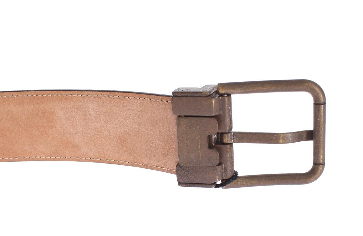 Black Patent Leather Buckle Waist Belt
