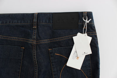 Blue Cotton Stretch Regular Fit jeans