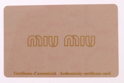 Miu Miu Vitello Diano RR1901 2E67 F0038