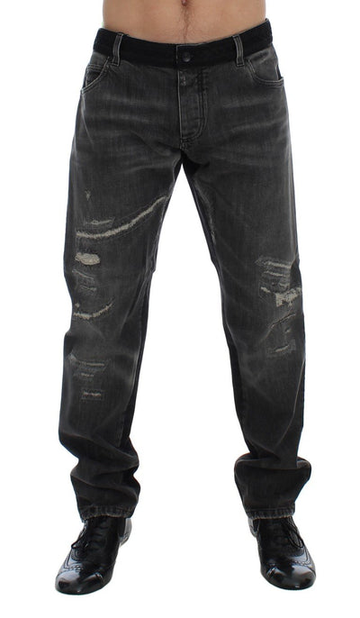 Gray Black Wash 14 GOLD Slim Fit Pants Jeans