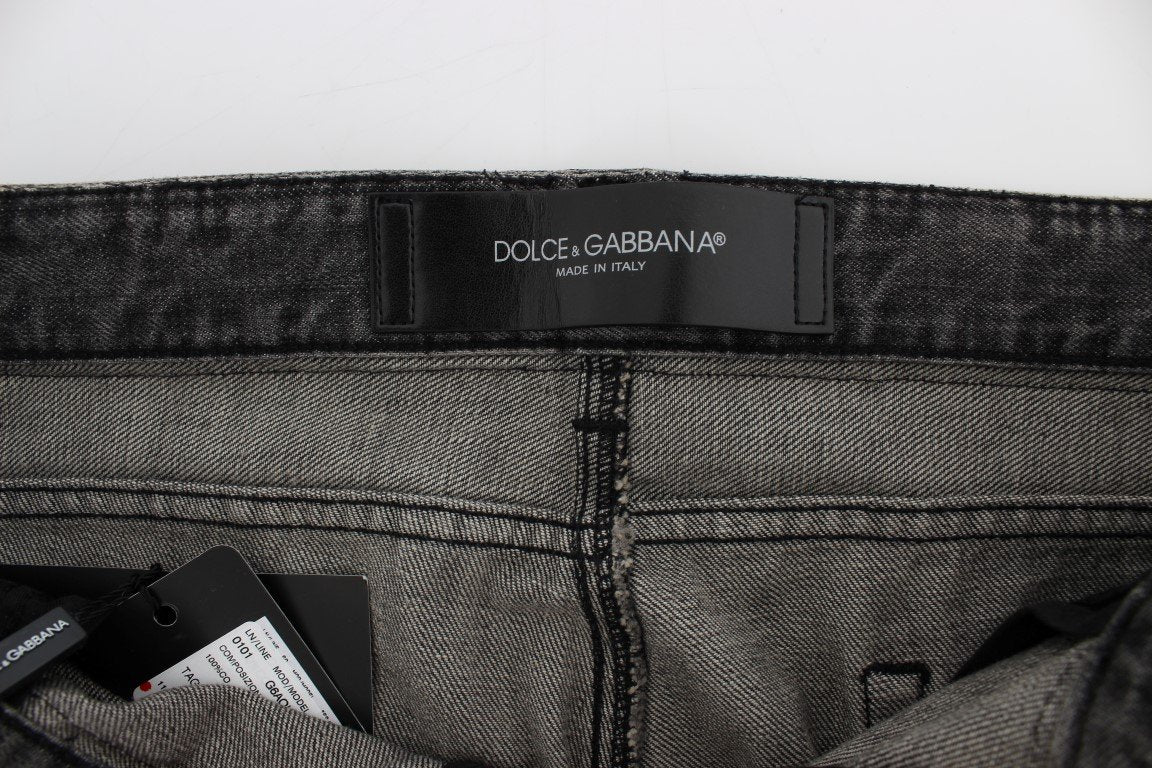 Gray Black Wash 14 GOLD Slim Fit Pants Jeans