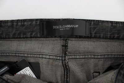 Gray Black Wash 14 GOLD Slim Fit Pants Jeans