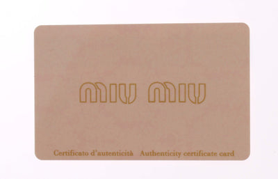 Miu Miu Vitello RR1901 2A7T F0134