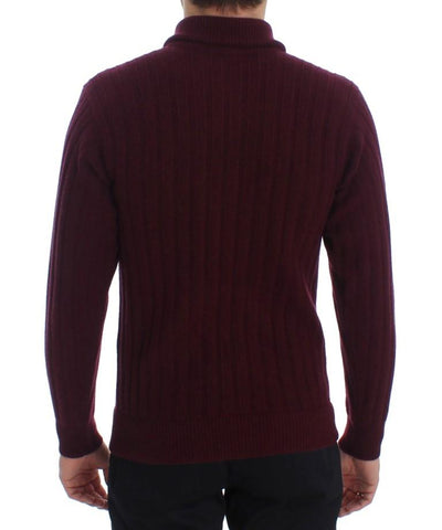 Bordeaux Knitted Cashmere Sweater