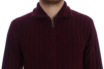 Bordeaux Knitted Cashmere Sweater