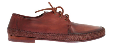 Bordeaux Leather Casual Shoes