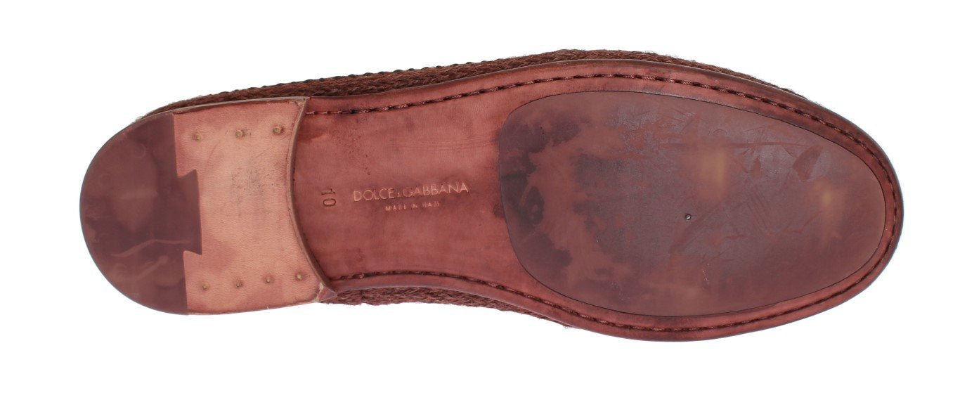 Bordeaux Leather Casual Shoes