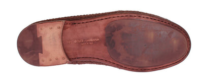 Bordeaux Leather Casual Shoes