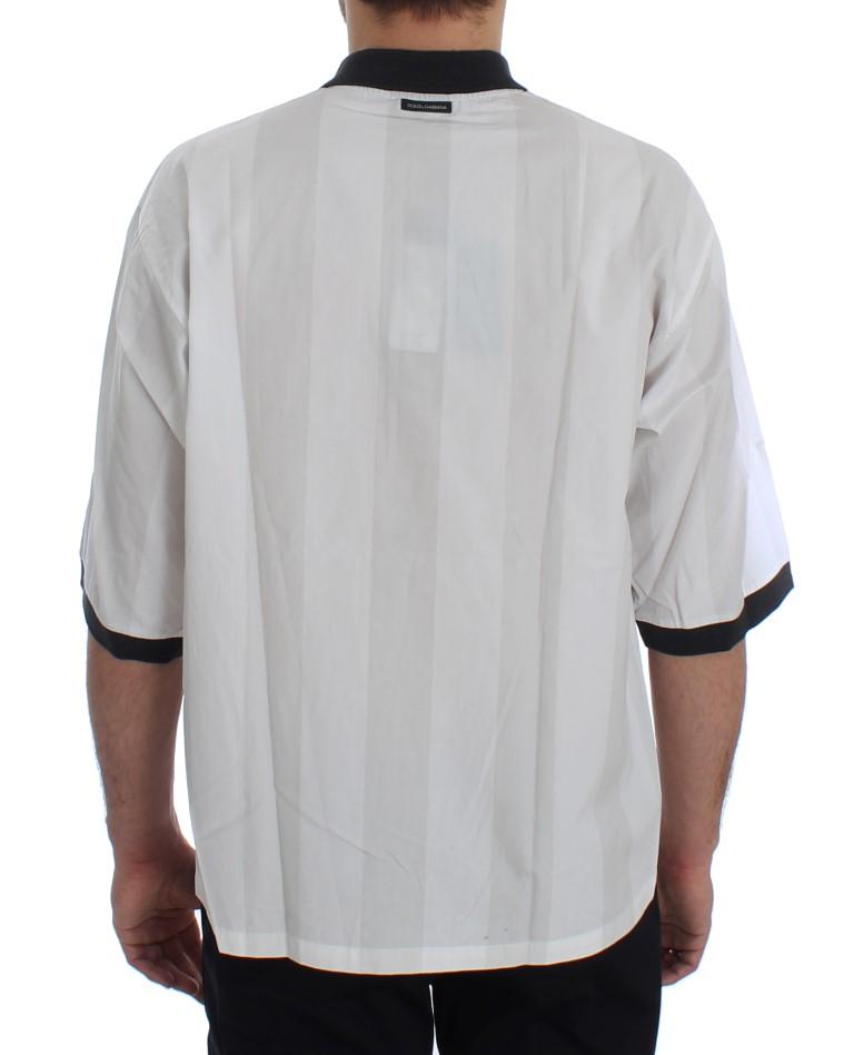 Multicolor Motive Print Cotton T-shirt