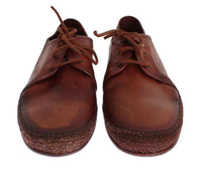 Bordeaux Leather Casual Shoes