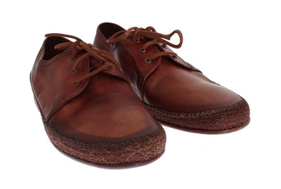 Bordeaux Leather Casual Shoes