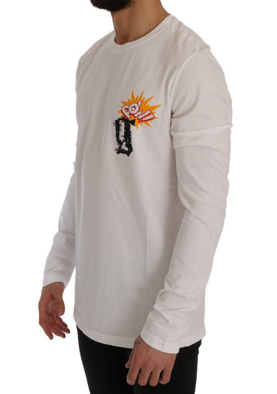 White Motive POW Long Sleeve T-Shirt