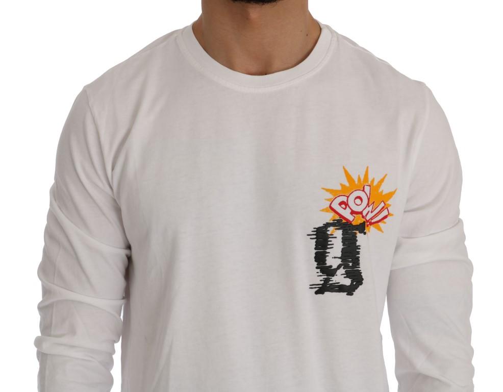 White Motive POW Long Sleeve T-Shirt