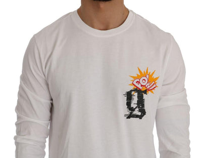 White Motive POW Long Sleeve T-Shirt