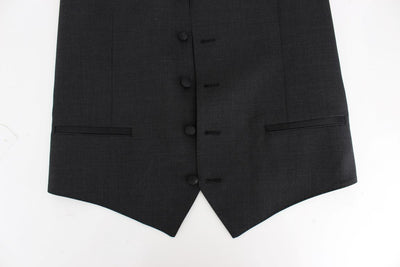 Blue Velvet Gray 3 Piece Slim Fit Suit