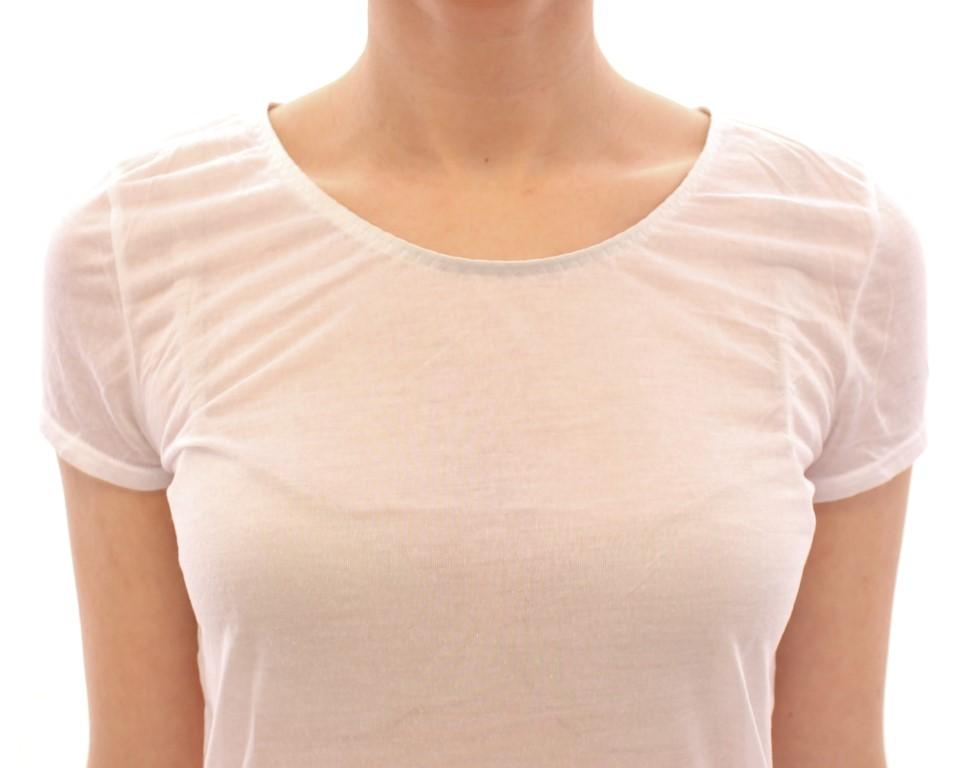White shortsleeve crewneck t-shirt