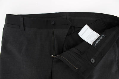Blue Velvet Gray 3 Piece Slim Fit Suit