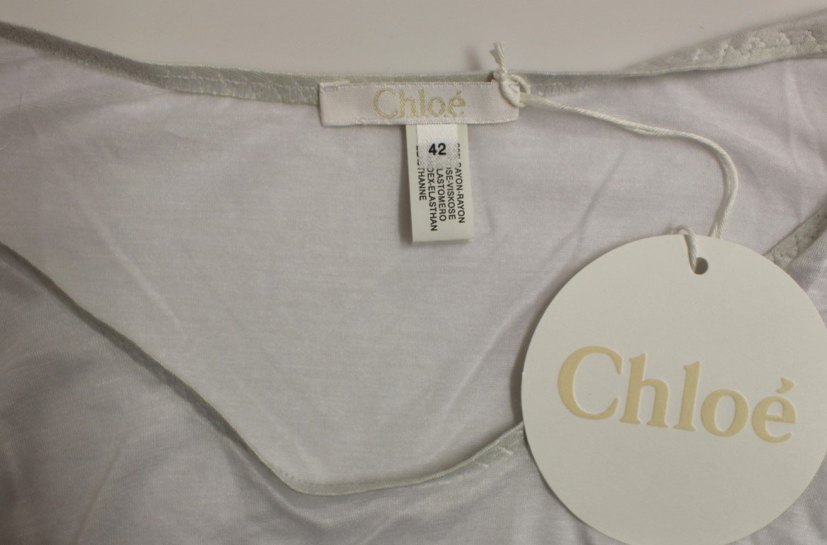 White shortsleeve crewneck t-shirt