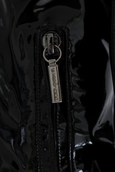 Black Leather Over Knee Boots
