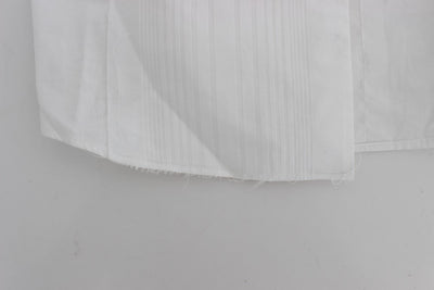 White Cotton Slim Fit GOLD Shirt