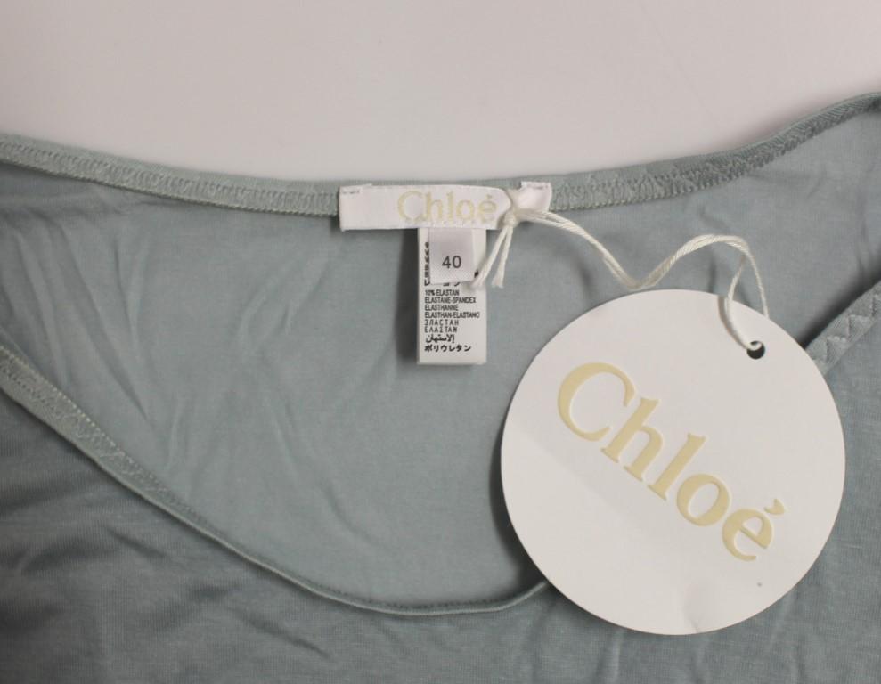 Blue shortsleeve crewneck t-shirt