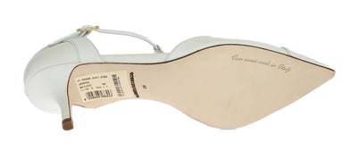White Patent Leather Pumps