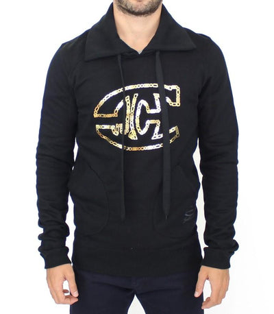 Black cotton sweater