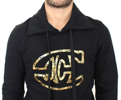 Black cotton sweater