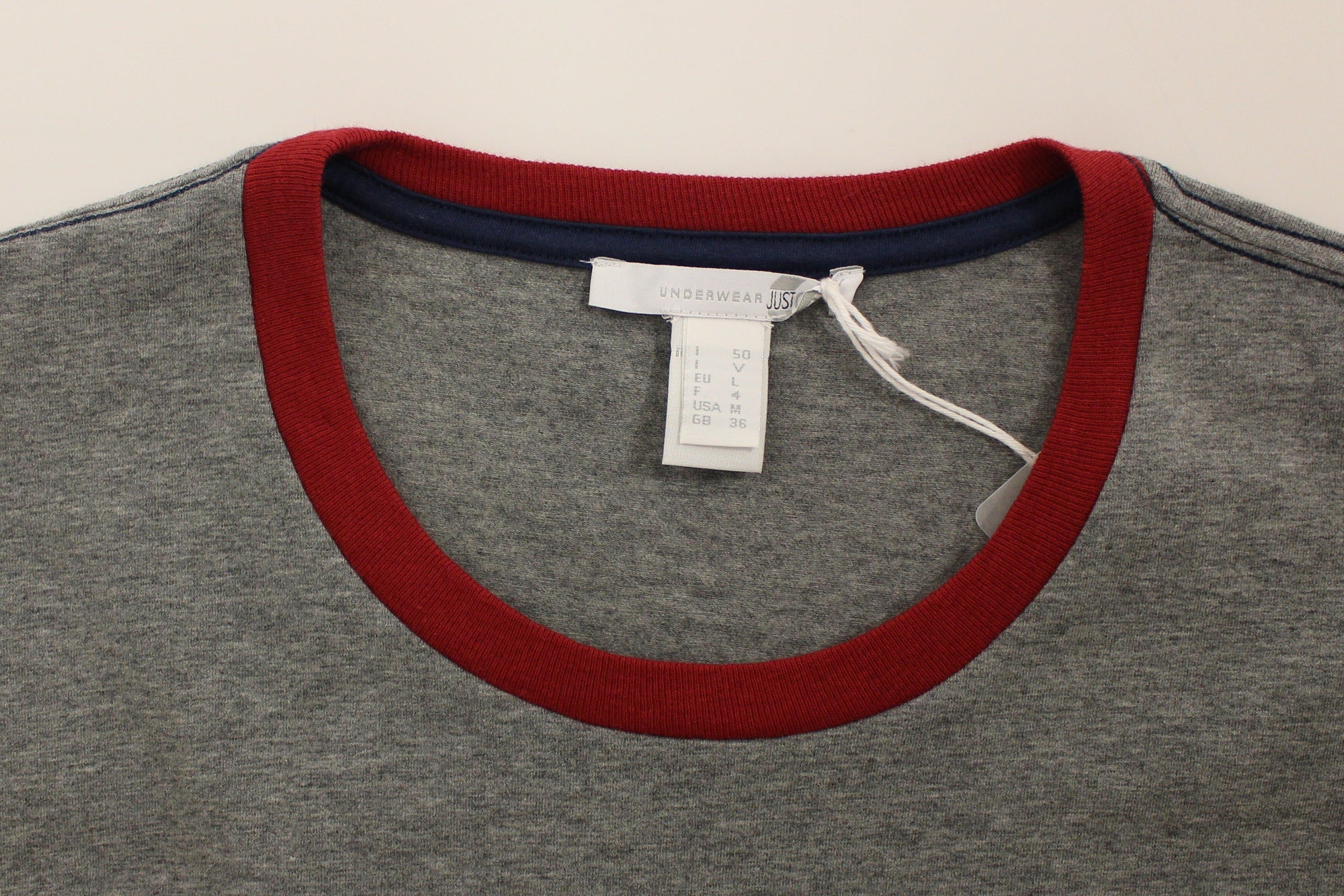 Gray stretch pullover sweater
