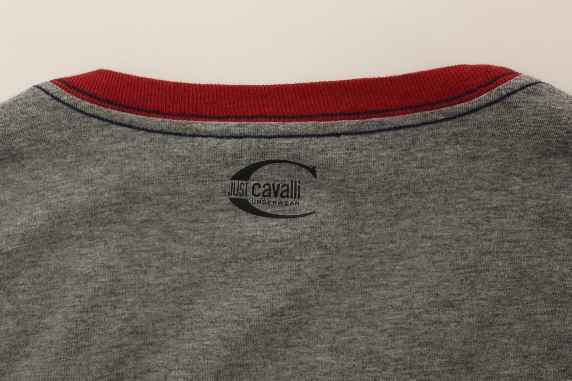 Gray stretch pullover sweater