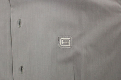 Gray stretch cotton shirt